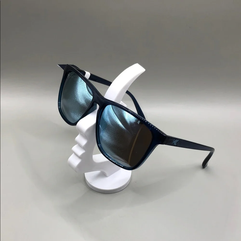 Knockaround Fast Lanes Sunglasses Navy Mirror Polarized Unisex